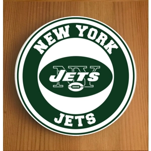 New York Jets Round Coasters x 6