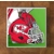 Kansas City Chiefs GLASS Coasters x 4