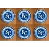 Kansas City Royals Round Coasters x 6