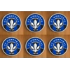 CF Montreal Round Coasters x 6