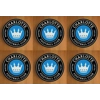 Charlotte FC Round Coasters x 6