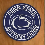 Penn State Round Coasters x 6