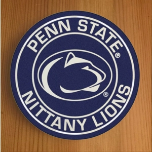 Penn State Round Coasters x 6