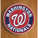 Washington Nationals Round Coasters x 6