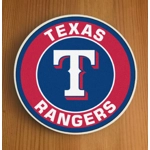 Texas Rangers Round Coasters x 6
