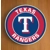 Texas Rangers Round Coasters x 6