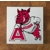 Arkansas Razorbacks GLASS Coasters x 4