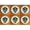 LA Galaxy Round Coasters x 6