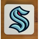 Seattle Kraken Coasters x 6