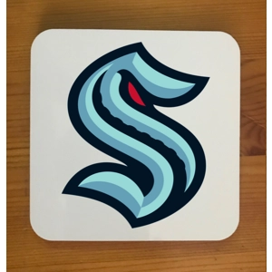 Seattle Kraken Coasters x 6