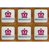 London Monarchs Coasters x 6