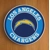 Los Angeles Chargers Round Coasters x 6