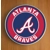 Atlanta Braves Round Coasters x 6