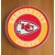 Kansas City Chiefs Round Coasters x 6