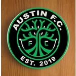 Austin FC Round Coasters x 6