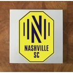 Nashville SC GLASS Coasters x 4