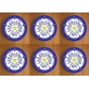 Leeds Utd Round Coasters x 6