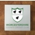 Worcestershire GLASS Coasters x 4 COPY