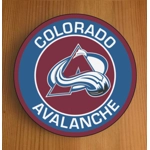 Colorado Avalanche Round Coasters x 6