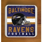 Baltimore Ravens Coasters x 6