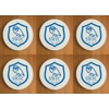 Sheffield Wednesday Round Coasters x 6