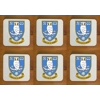 Sheffield Wednesday Coasters x 6