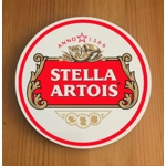 Stella Artois Round Coasters x 6