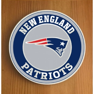 New England Patriots Round Coasters x 6