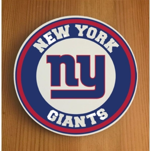 New York Giants Round Coasters x 6