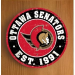 Ottawa Senators Round Coasters x 6