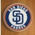 San Diego Padres Round Coasters x 6