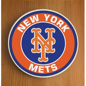 New York Mets Round Coasters x 6