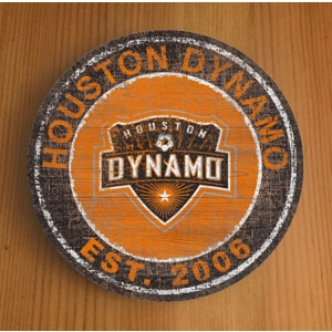Houston Dynamo Round Coasters x 6
