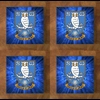 Sheffield Wednesday GLASS Coasters x 4