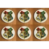 Harry Potter Hogwarts Round Coasters x 6