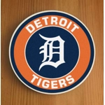 Detroit Tigers Round Coasters x 6
