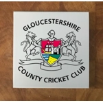 Gloucestershire GLASS Coasters x 4