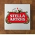 Stella Artois GLASS Coasters x 4