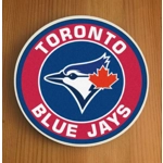 Toronto Blue Jays Round Coasters x 6