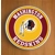 Washington Redskins Round Coasters x 6