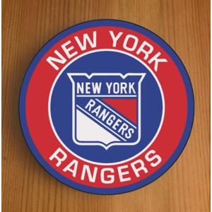 New York Rangers Round Coasters x 6