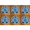 Seattle Kraken Round Coasters x 6