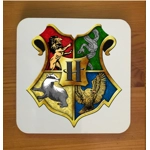 Harry Potter Hogwarts Coasters x 6