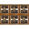 New Orleans Saints Coasters x 6