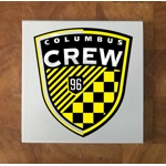 Columbus Crew GLASS Coasters x 4