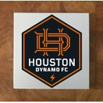Houston Dynamo GLASS Coasters x 4