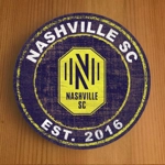 Nashville SC Round Coasters x 6