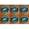 Philadelphia Eagles Round Coasters x 6