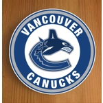 Vancouver Canucks Round Coasters x 6