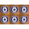 Dallas Cowboys Round Coasters x 6